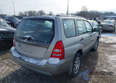 2005 Subaru Forester 2.5Xs L.l. Bean из США, поврежденный, VIN JF1SG67635H724569